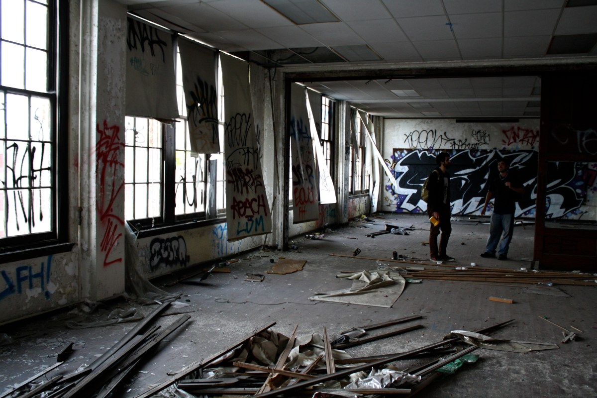 Inside One of Philadelphia’s Abandoned Schools Streets Dept