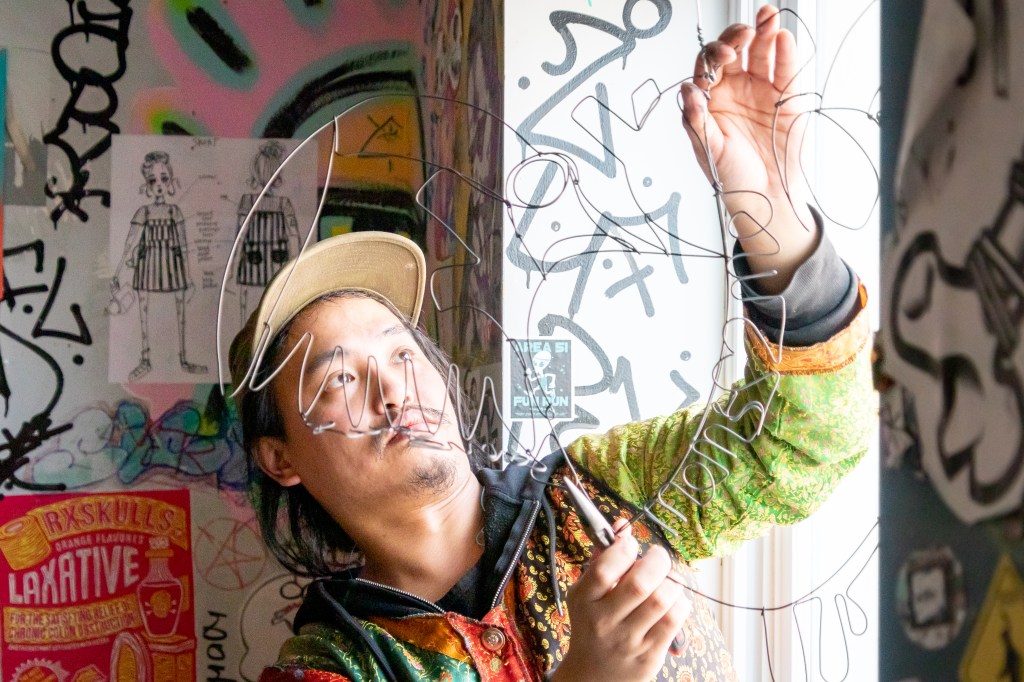 Philly Street Art Interviews: Hanging With Wire Sculptor Reed&nbsp;Bmore