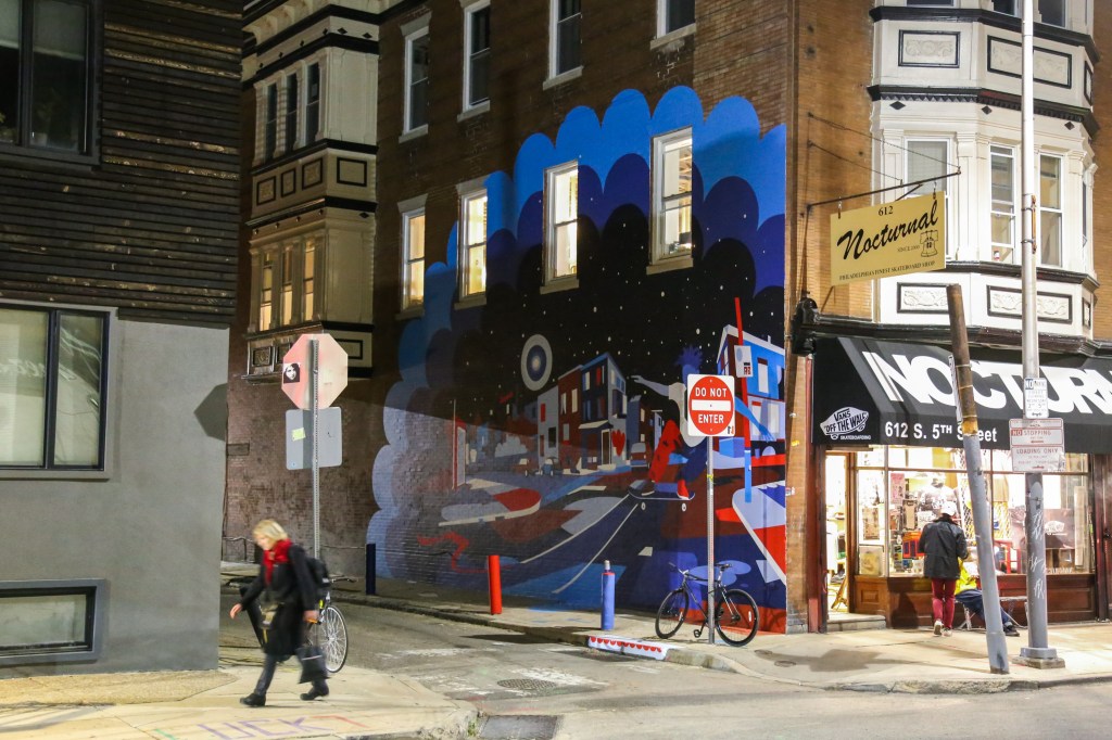 New South Street Mural Honors Philadelphia Skateboarding Legend, Roger&nbsp;Browne