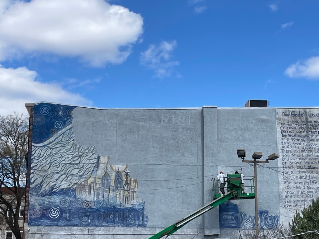 The 5th and Bainbridge “Angel” Mural Is Now&nbsp;Gone