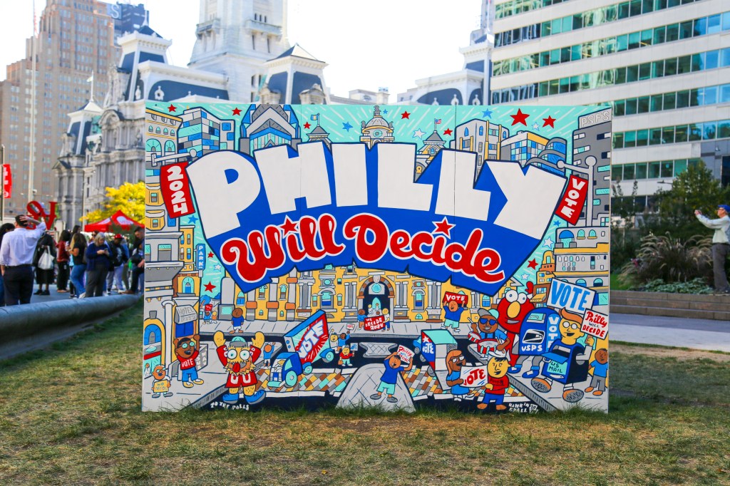 Philly is Hosting A Mural Exhibition About the 2024 Election Right&nbsp;Now