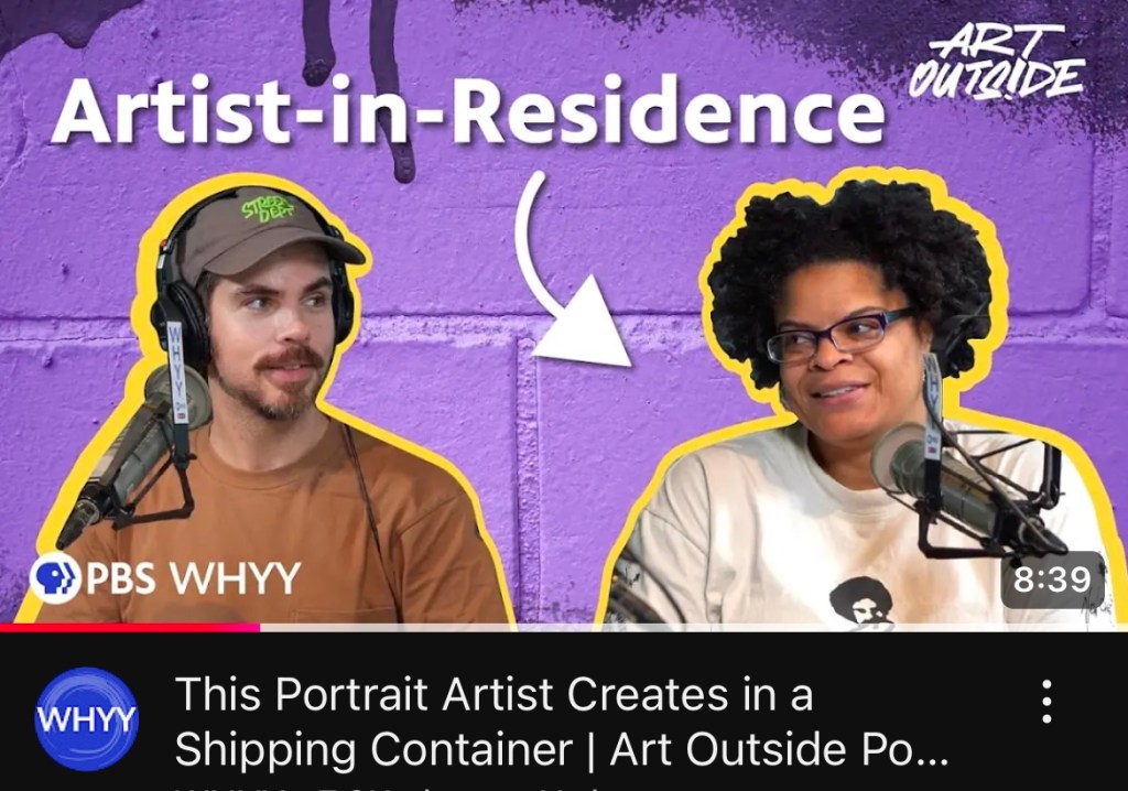 Art Outside SN2, EP3 (Video Version): This Portrait Artist Creates in a Shipping&nbsp;Container