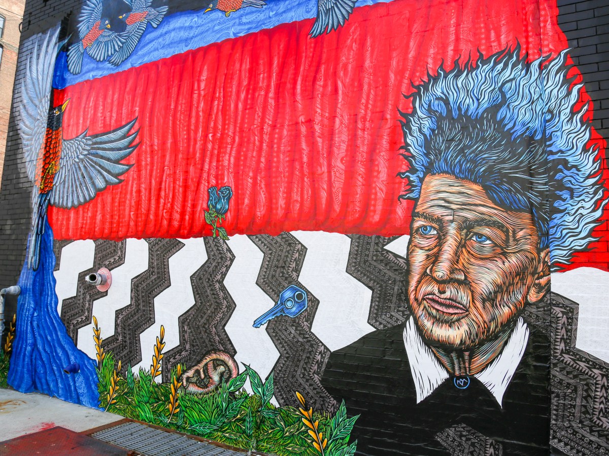 David Lynch Comes Home to the “Eraserhood” with New&nbsp;Mural